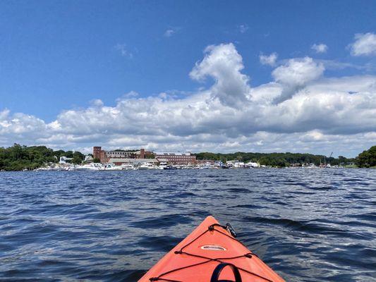 View from the kayak