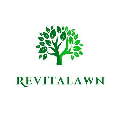 Revitalawn logo.