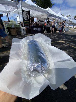 No meat Burrito