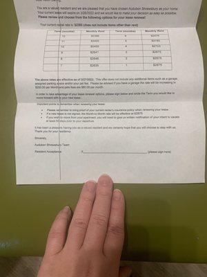 Outrageous rent increases after your initial lease period