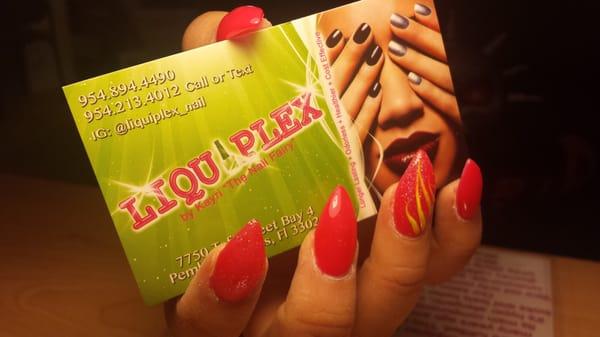 Liquiplex Nails has been in the Pembroke Pines area for over 20 years follow us on Instagram @Liquiplex_Nails