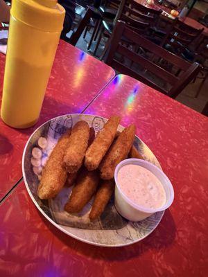 Fried pickles
