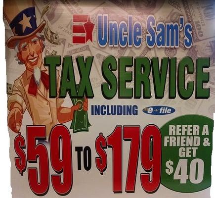 Uncle Sam's Tax Service