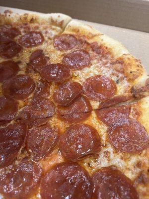 Pepperoni pizza