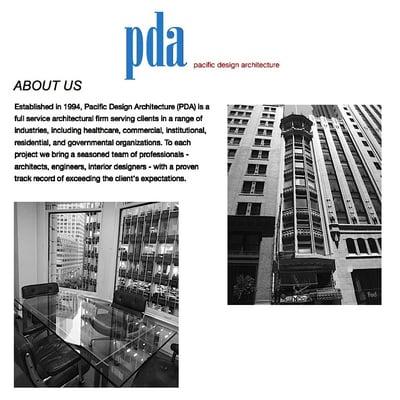 Pacific Design Architecture, Inc.