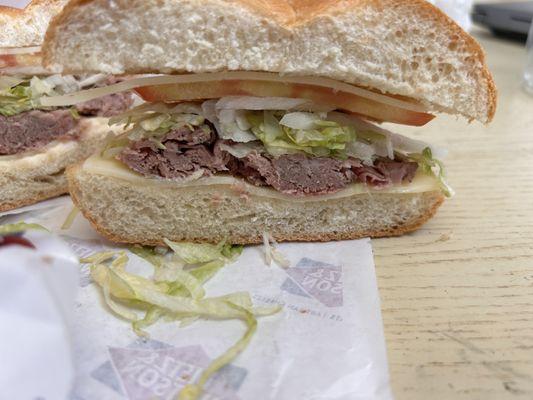 Roast beef sandwiche