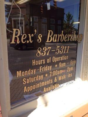Rex's Barber Shop