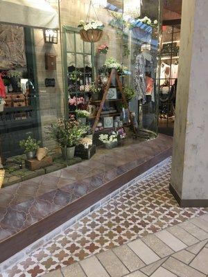 Window display of Altar'd State.