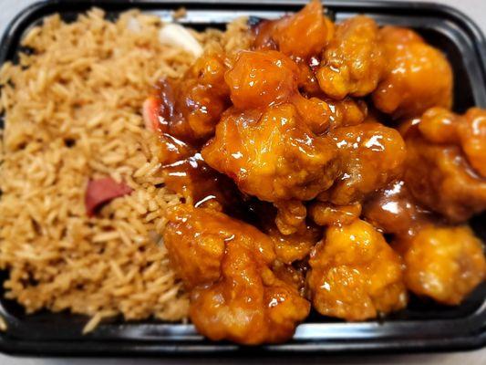 combo general tso chicken