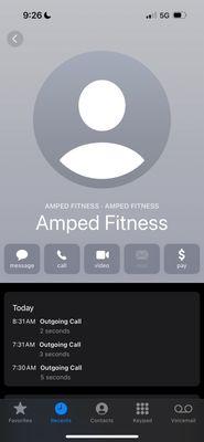 Amped Fitness - Three Lakes