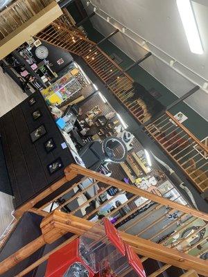 View of the shop