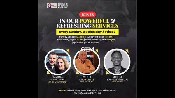 Growing Together Ministry