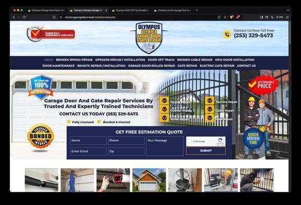 Olympus Garage Door Repair