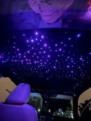 Custom Starlight headliner