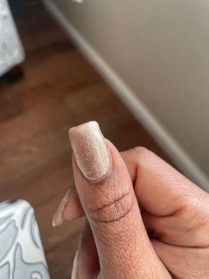 Bedazzled nails and bar