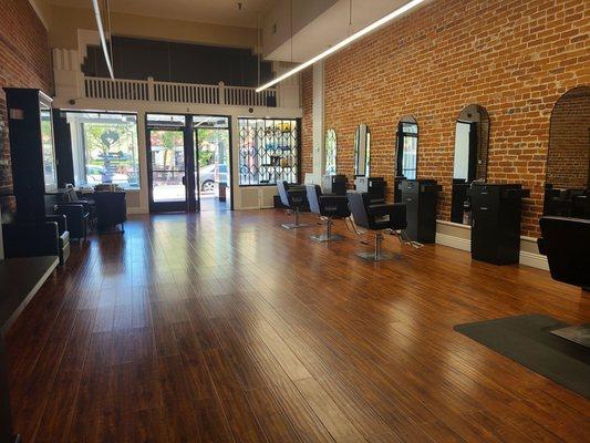 Ask for Laura the hairstylist . Downstairs is the Hair Salon.