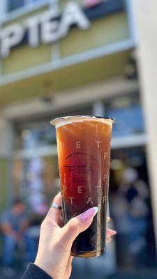 wintermelon tea with grass jelly