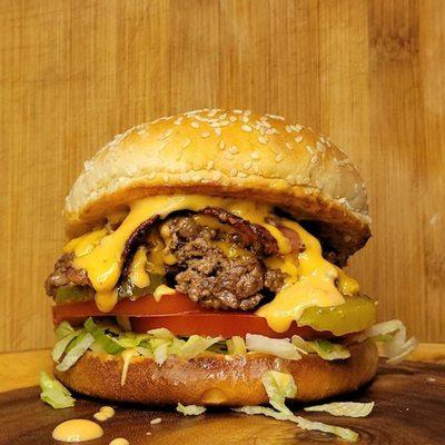 Double Ragin' Burger