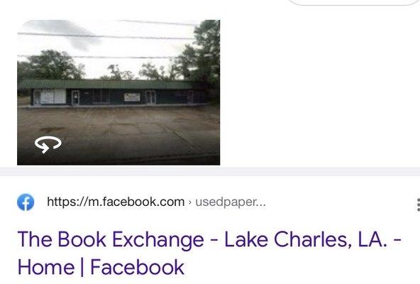 Facebook screenshot of outside