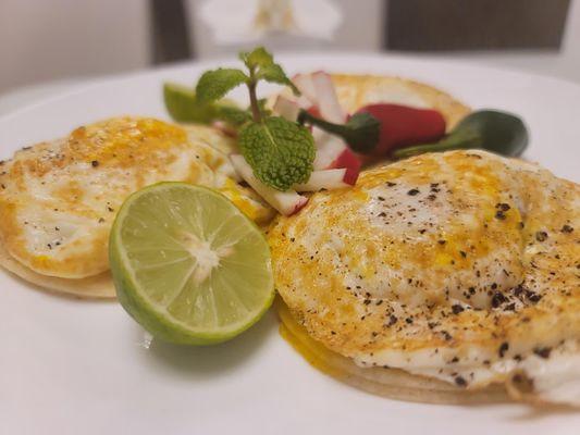 Egg Taco - Vegetarian!