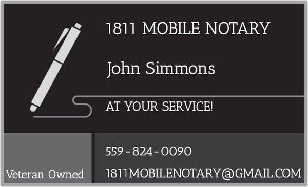 1811 Mobile Notary