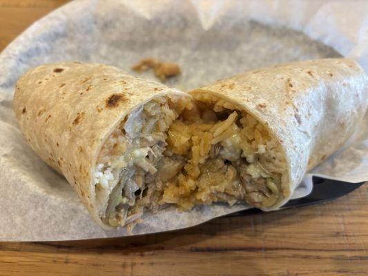 Chili Verde Super Burrito