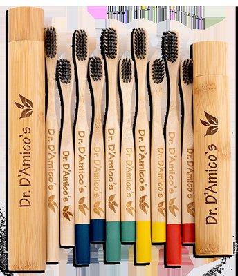 Dr. D'Amico's Eco-Friendly Bamboo Toothbrushes