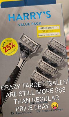 Yellow clearance is still more than eBay