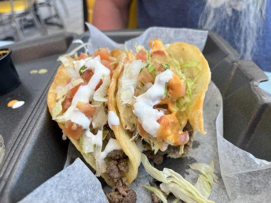 Puffy Tacos "Asada"