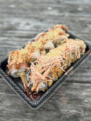 Shaggy and crunchy Philly