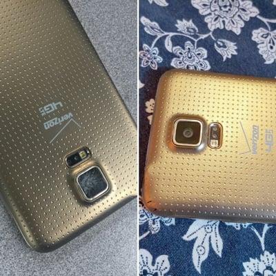 The glass on my camera shattered. $30 to repair.