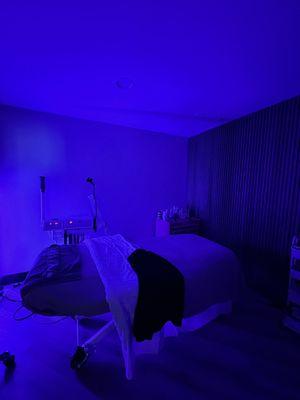 All set up for a Wicked Spa Facial!