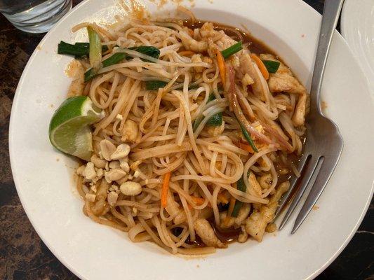 Chicken Pad Thai Noodles