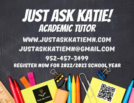 Just ask Katie Academic Tutoring