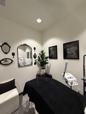 Inside of Vanity Skinn's suite.