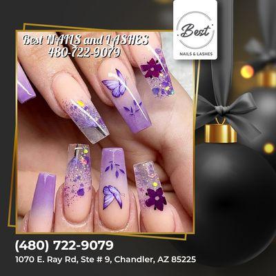 "It's never too late to be the person you wanted to be.
Get your nails done at &
We have a wide rang