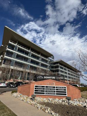 Our new office at 14143 Denver W. Parkway, Suite 100 Golden, Colorado