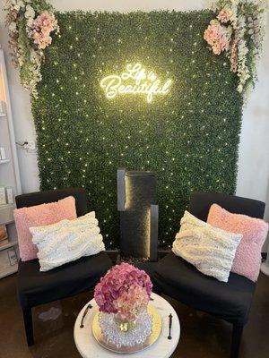 Crystallized Waiting Area