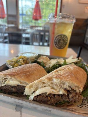 The Satriale w a citrus green iced