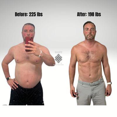 Dave's Fat Loss Transformation