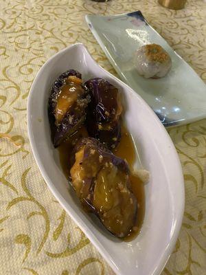 Stuff shrimp eggplant