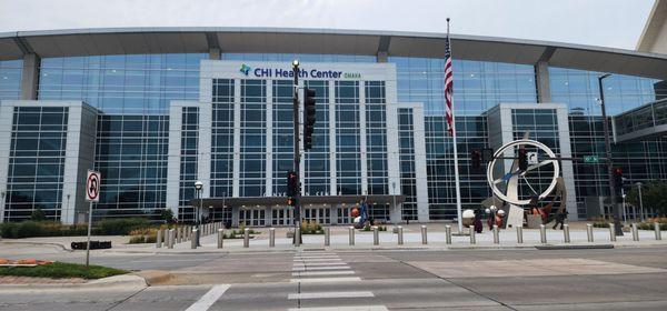 Front of Chi Health Center