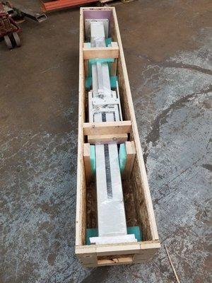 Custom Crating and Logistics