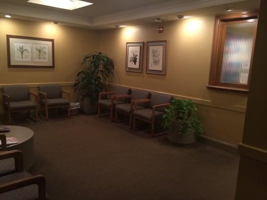 Pinecrest office waiting area