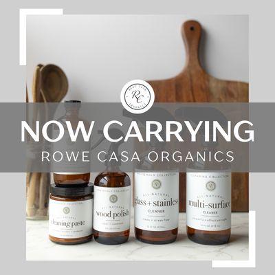 Coryell Well House proudly carries an extensive selection of Rowe Casa Organics!