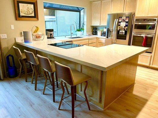 New kitchen countertop.