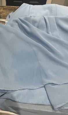 Stain on the dress that wasn't there before