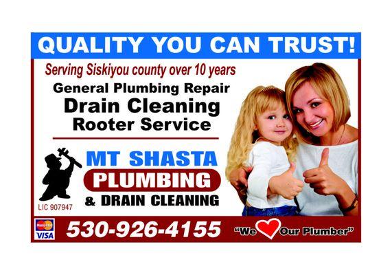 Mt Shasta Plumbing