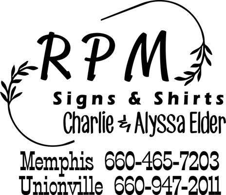 RPM Signs & Shirts