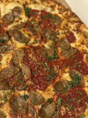 Sausage pizza